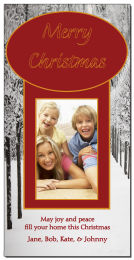 Snowy Christmas Pathway Cards with photo  4